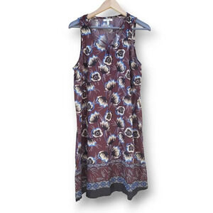Maurices Women's floral sleeveless lightweight dress - small